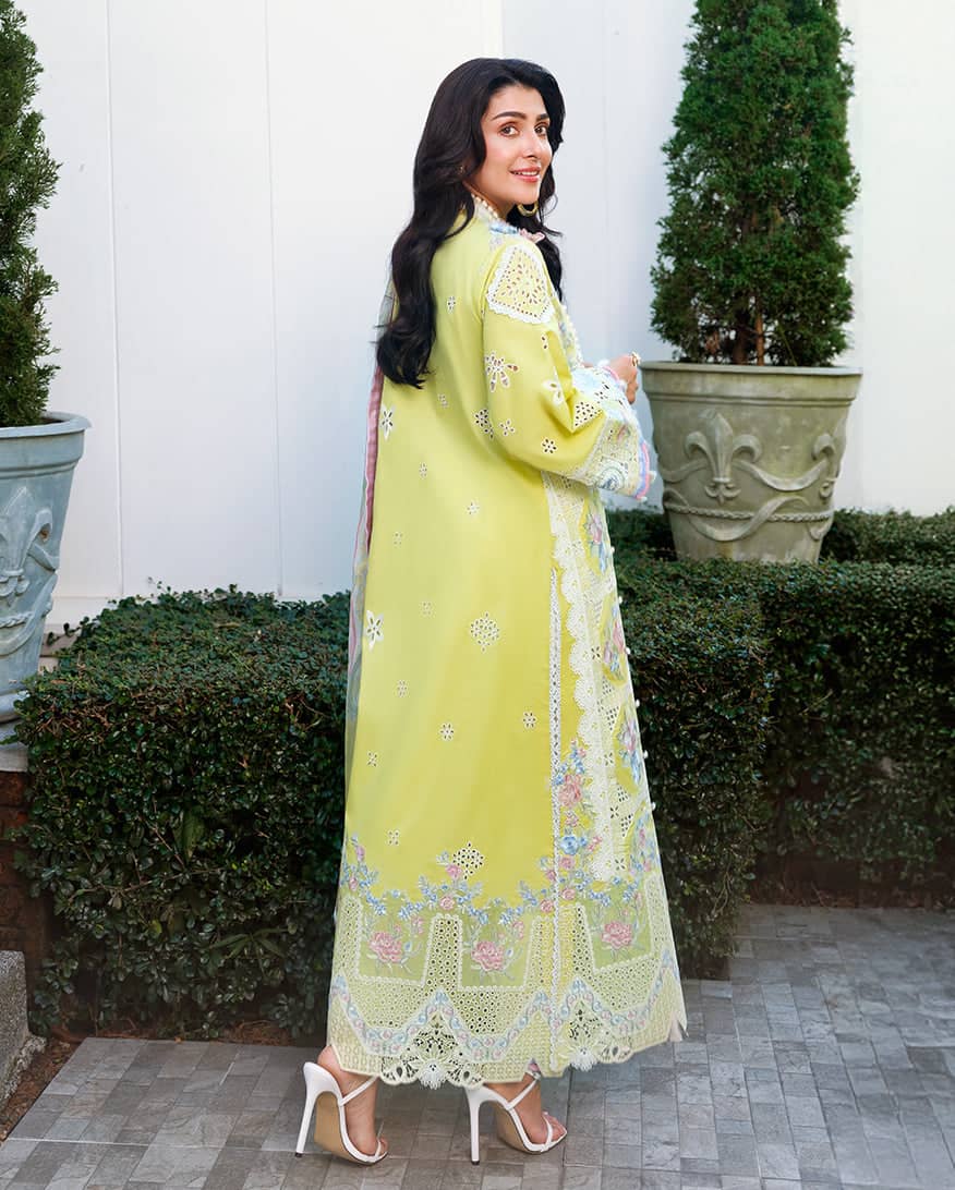 Mushq Amoi Lawn/Tender Whisper/Yellow