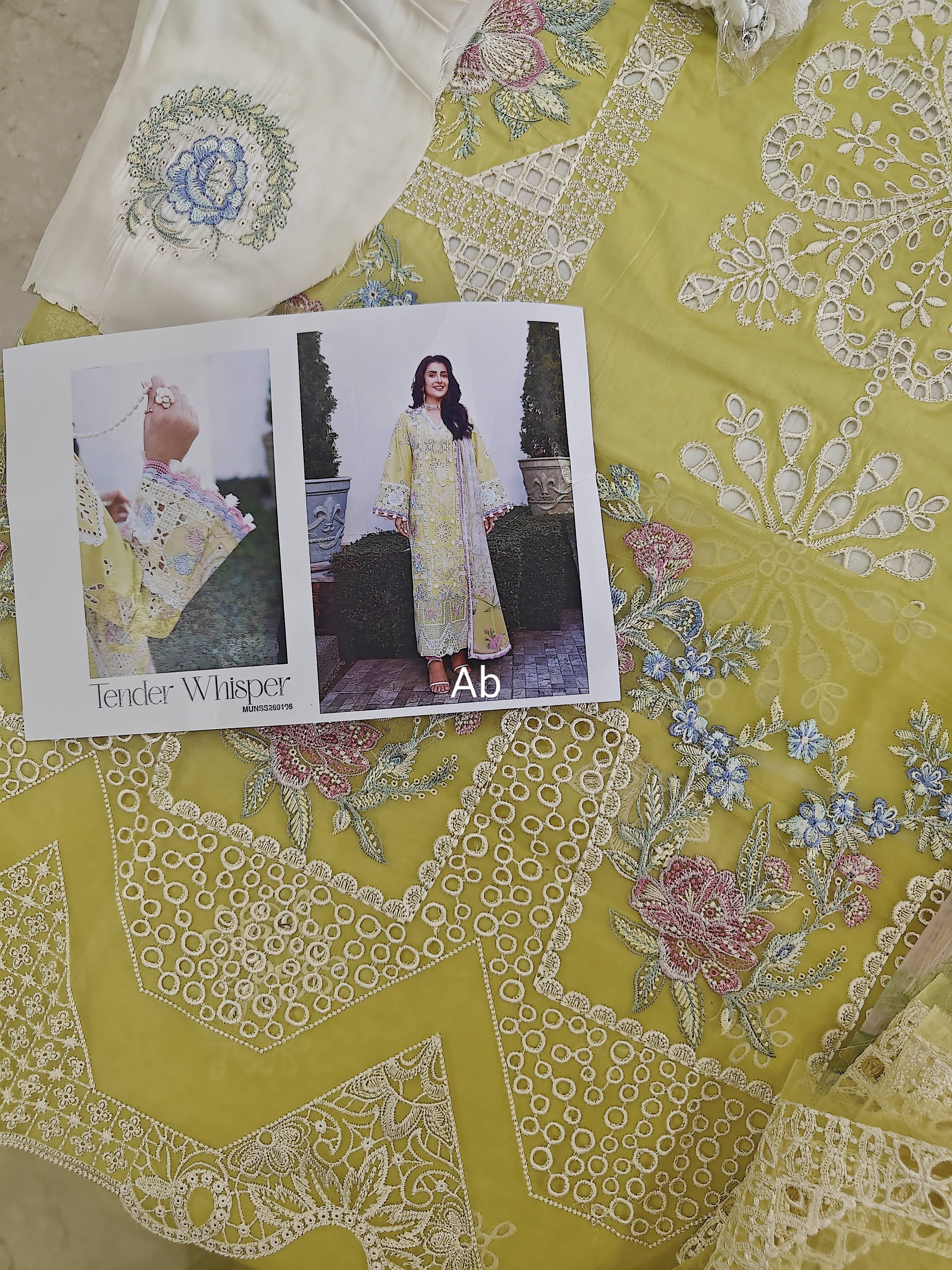 Open Pic/Mushq Amoi Lawn/Tender Whisper/Yellow