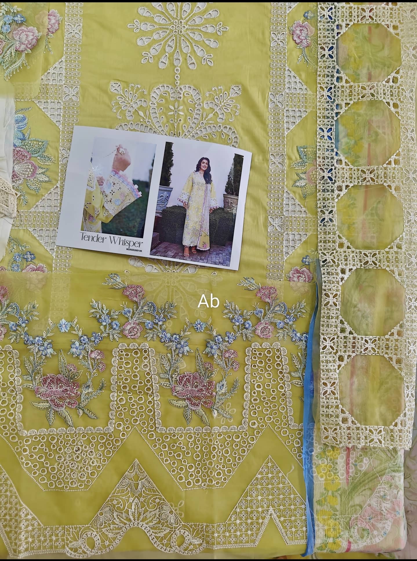 Open Pic/Mushq Amoi Lawn/Tender Whisper/Yellow