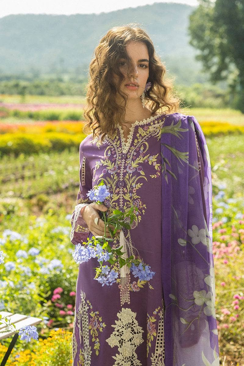 Mushq Hemline 25/Celestial Bloom/Plum