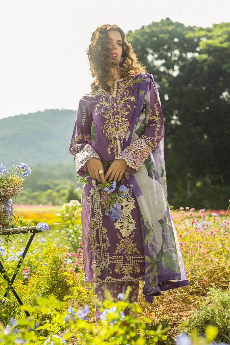 Mushq Hemline 25/Celestial Bloom/Plum