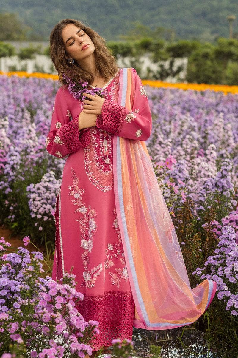 Mushq Hemline 25/Garden of Dreams/Tea Pink