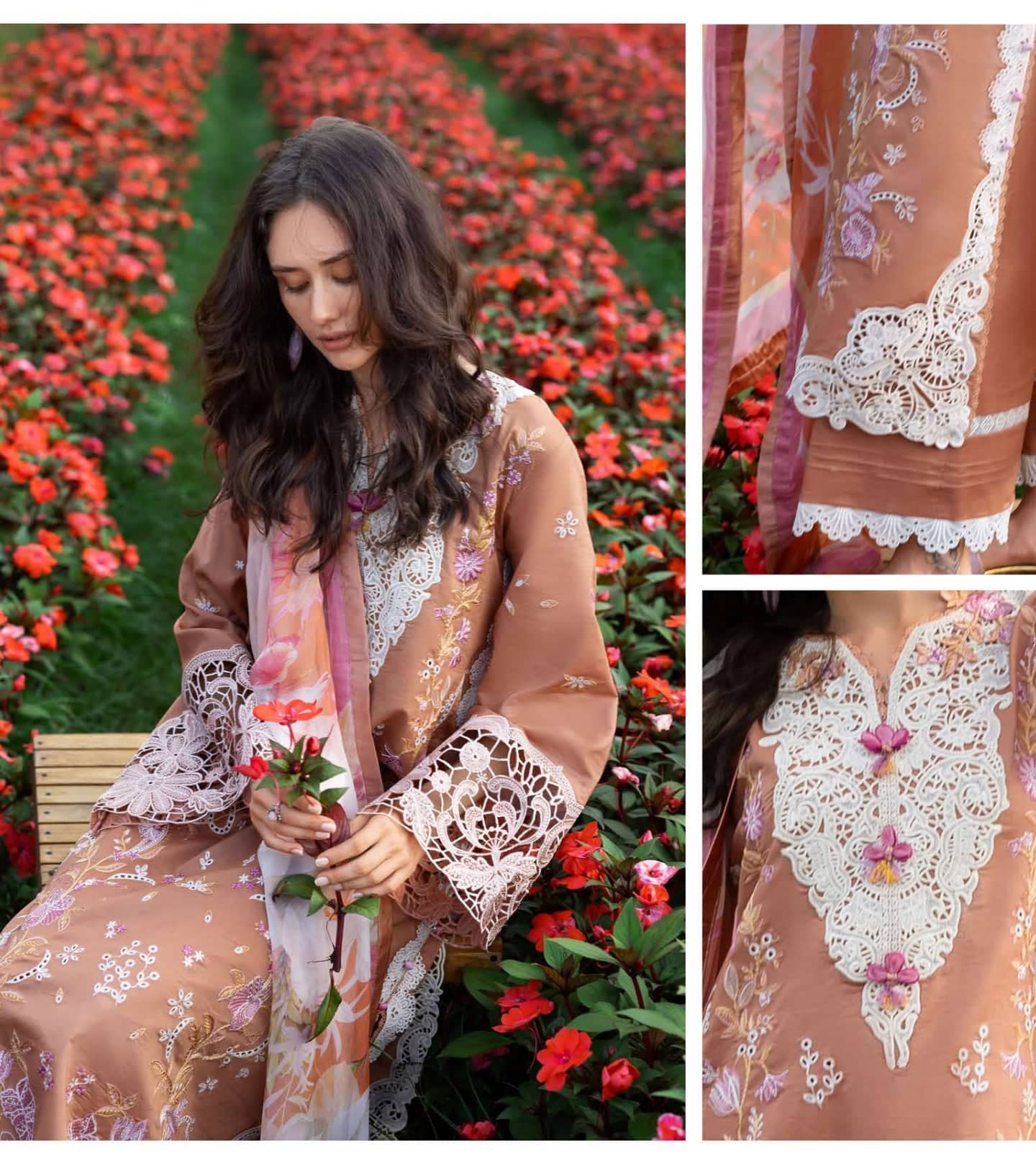 Mushq Hemline 26/Rosette Reverie