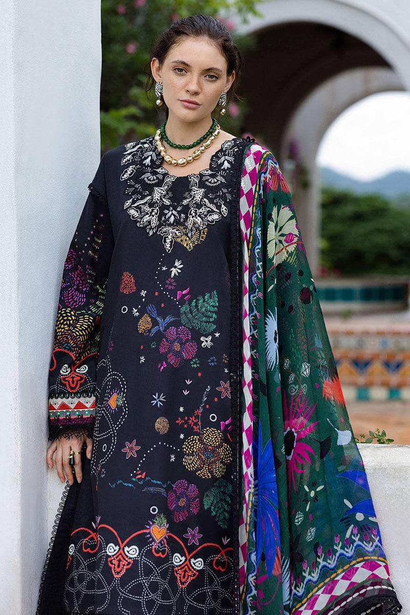 Mushq Hemline Mirasol/Medi Noche/Black