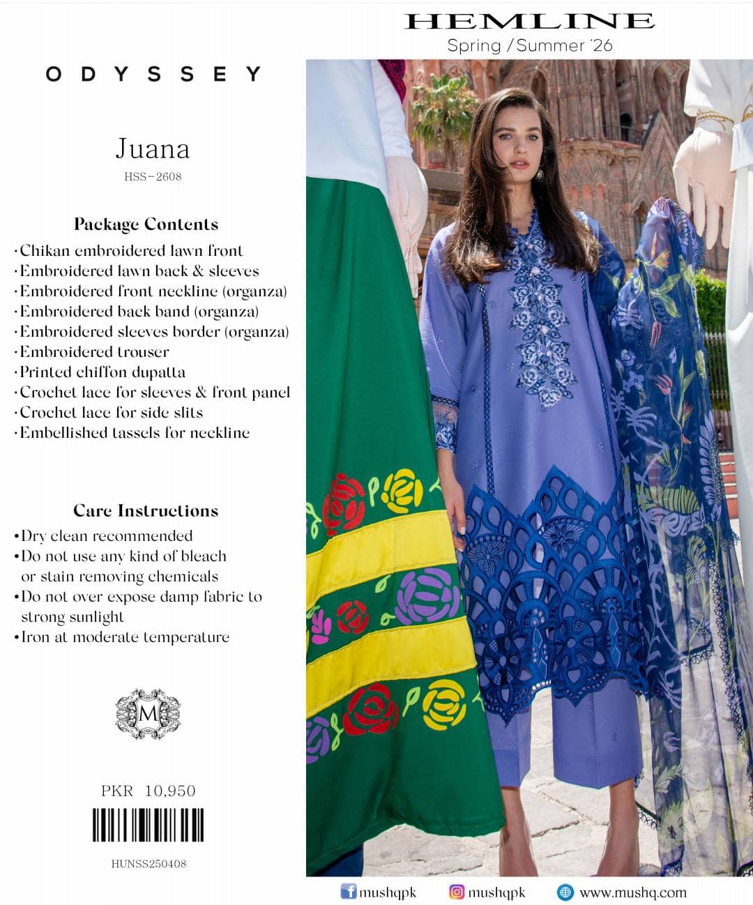 Sale‼️Mushq Hemline Odyssey 26/Juana