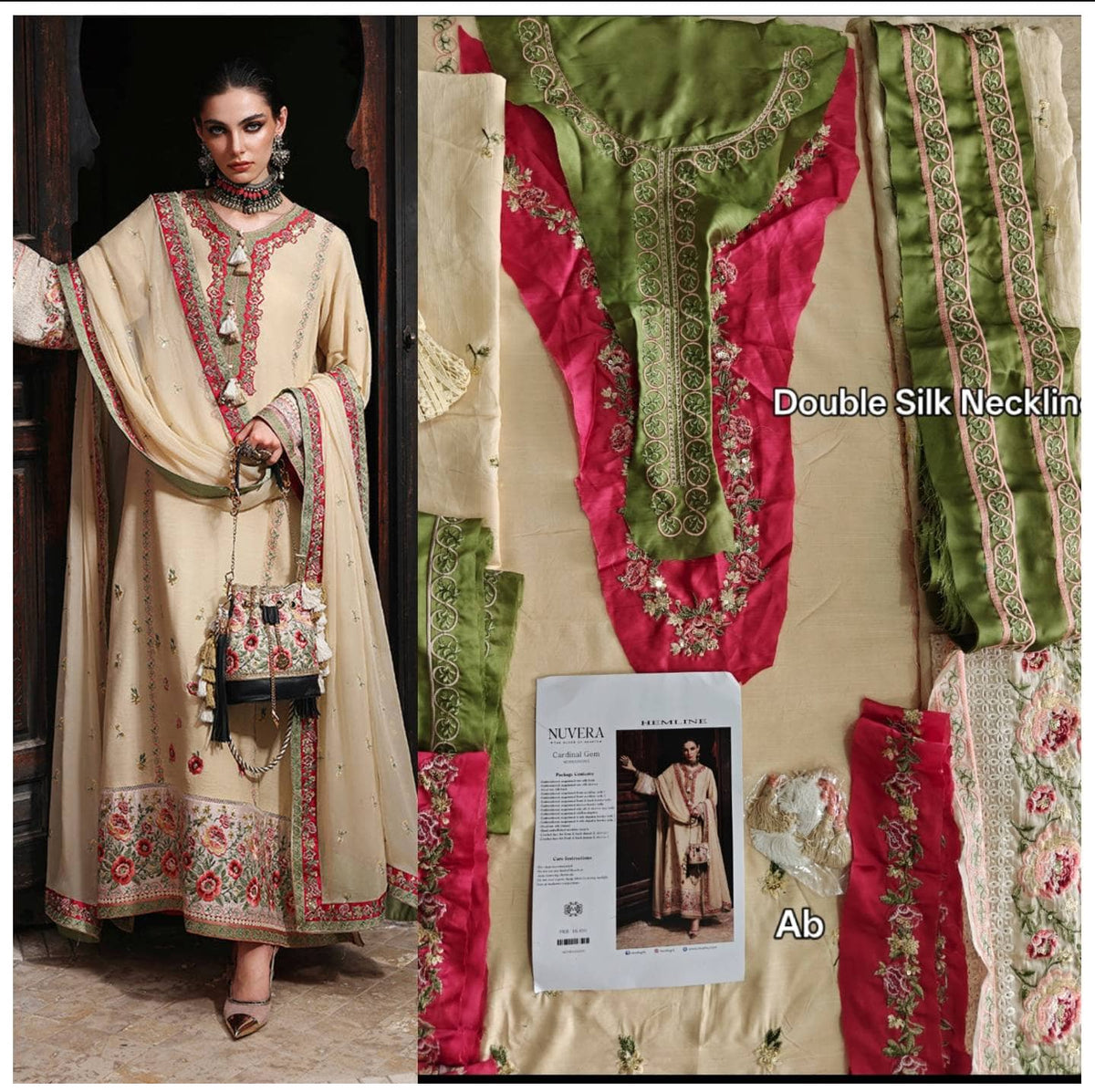 Open Pic/Mushq Nuvera Raw Silk 26/Vol 2/Carmine Jewel/D 06
