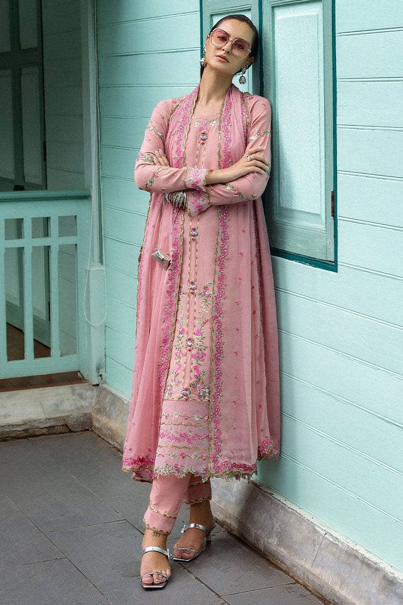 Mushq Nuvera Hemline Raw Silk/Elowen/Pink