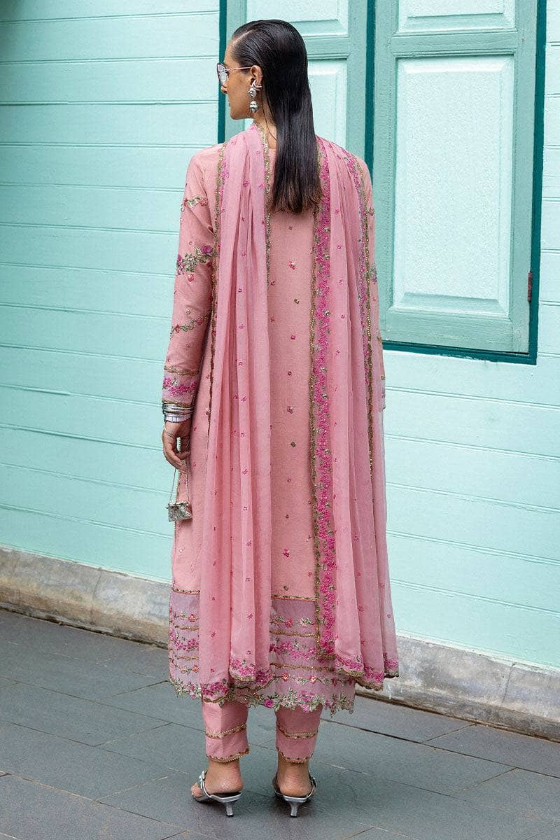 Mushq Nuvera Hemline Raw Silk/Elowen/Pink