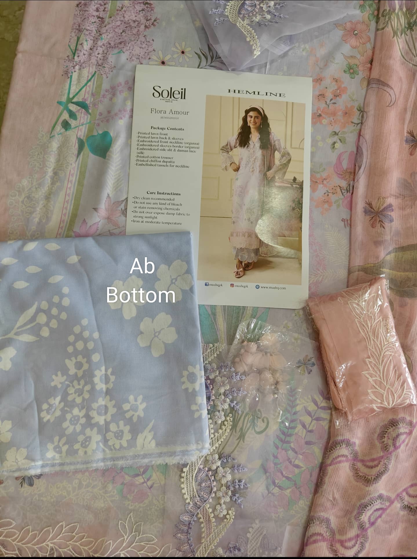 Open Pic/Mushq Hemline Soleil/Mushq Hemline Soleil/Flora Amour/Lavender