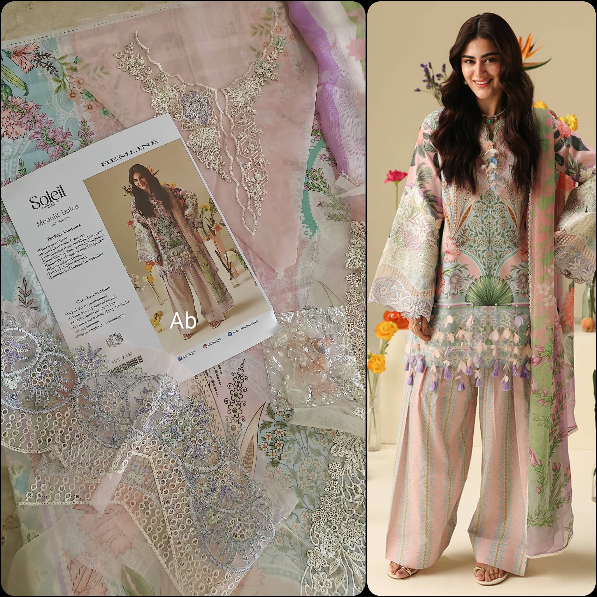 Open Pic/Mushq Hemline Soleil/Mushq Hemline Soleil/Moonlit Dolce/Pink