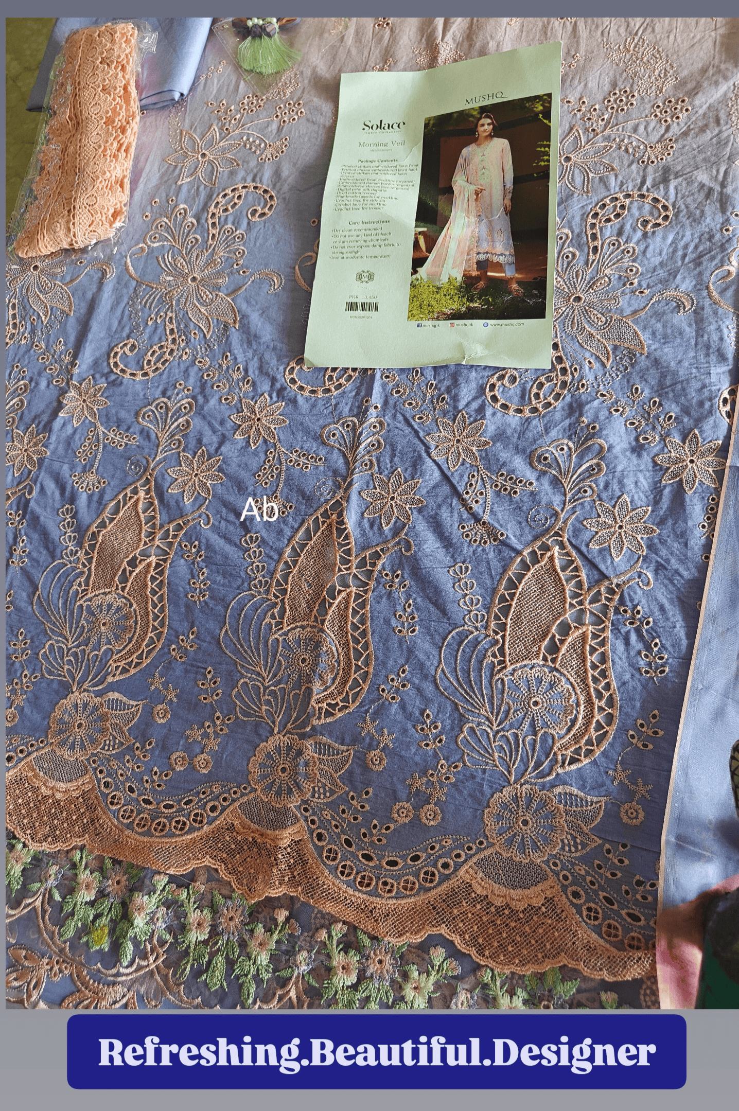 Open Pic/Mushq Solace Luxury 26/Morning Veil/Lavender Pink