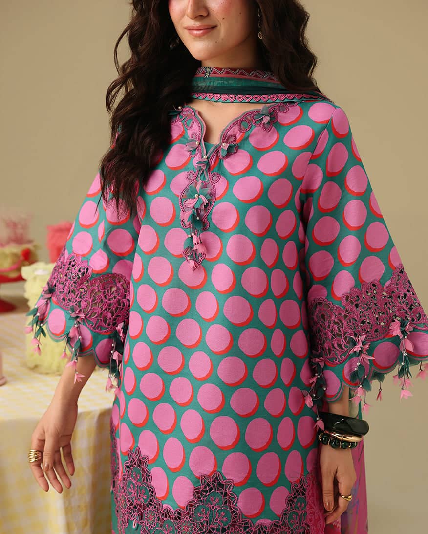 Restocked/Mushq Hemline Soleil/Petal Sonata/Fuchsia