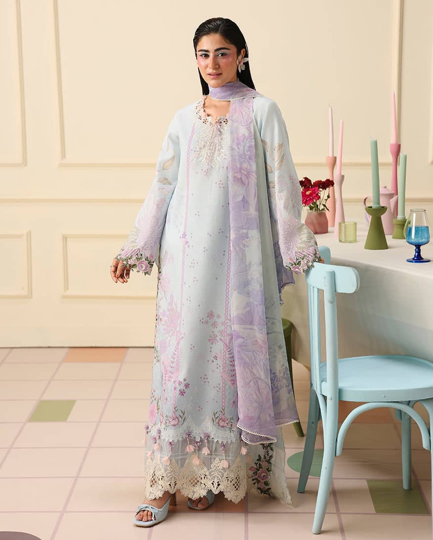 Mushq Hemline Soleil/Sugar Bloom/Ice Blue