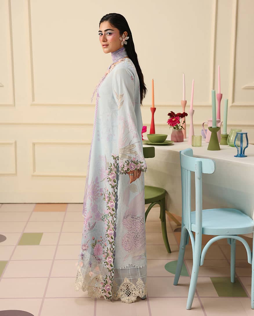 Mushq Hemline Soleil/Sugar Bloom/Ice Blue