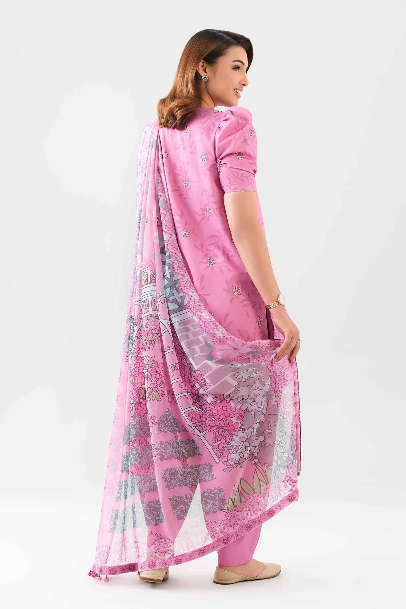 Nishat Eid Launch/42601015/Shirt Dupatta Set