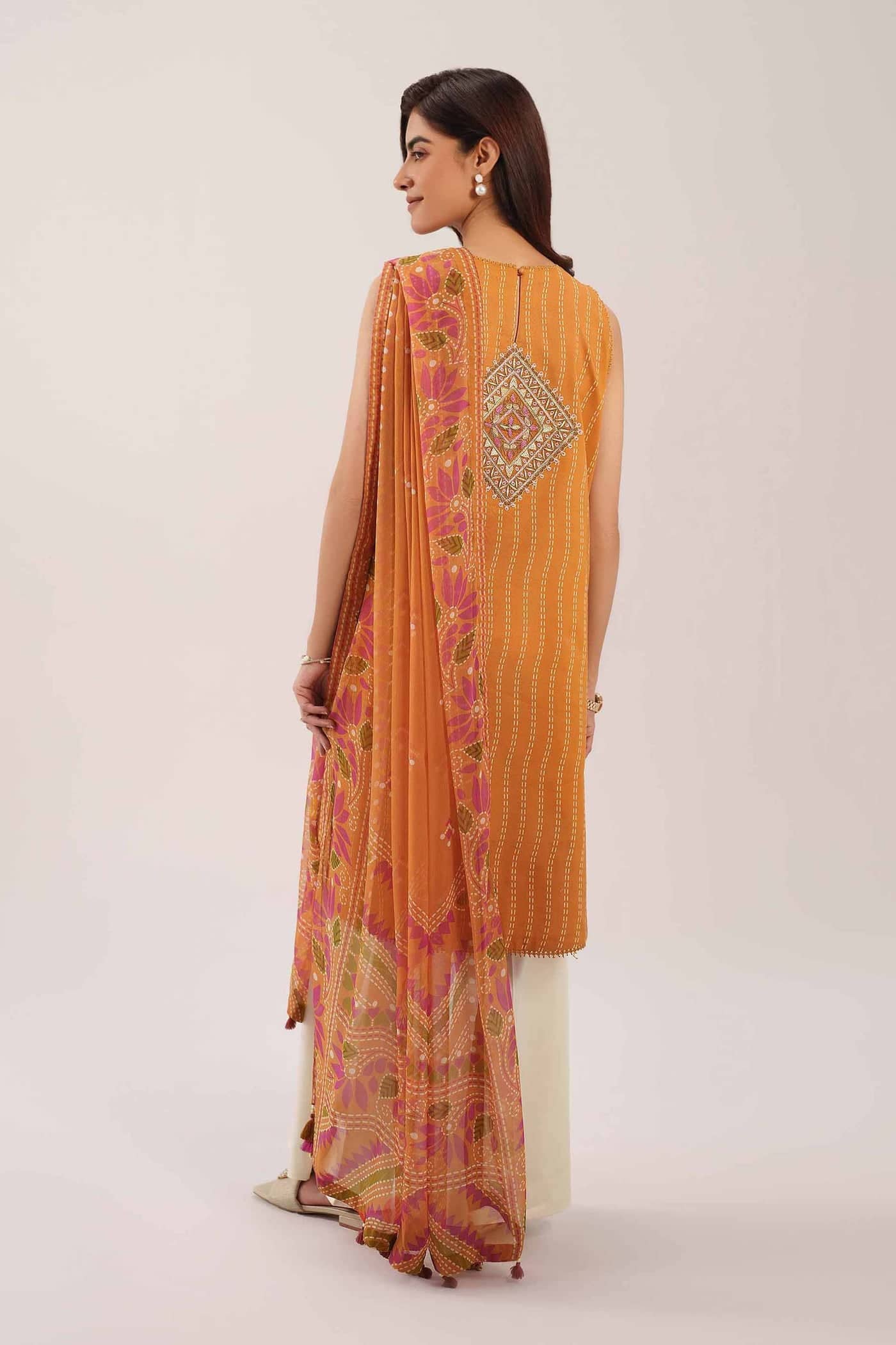 Nishat Eid Launch/42601018/Shirt Dupatta Set