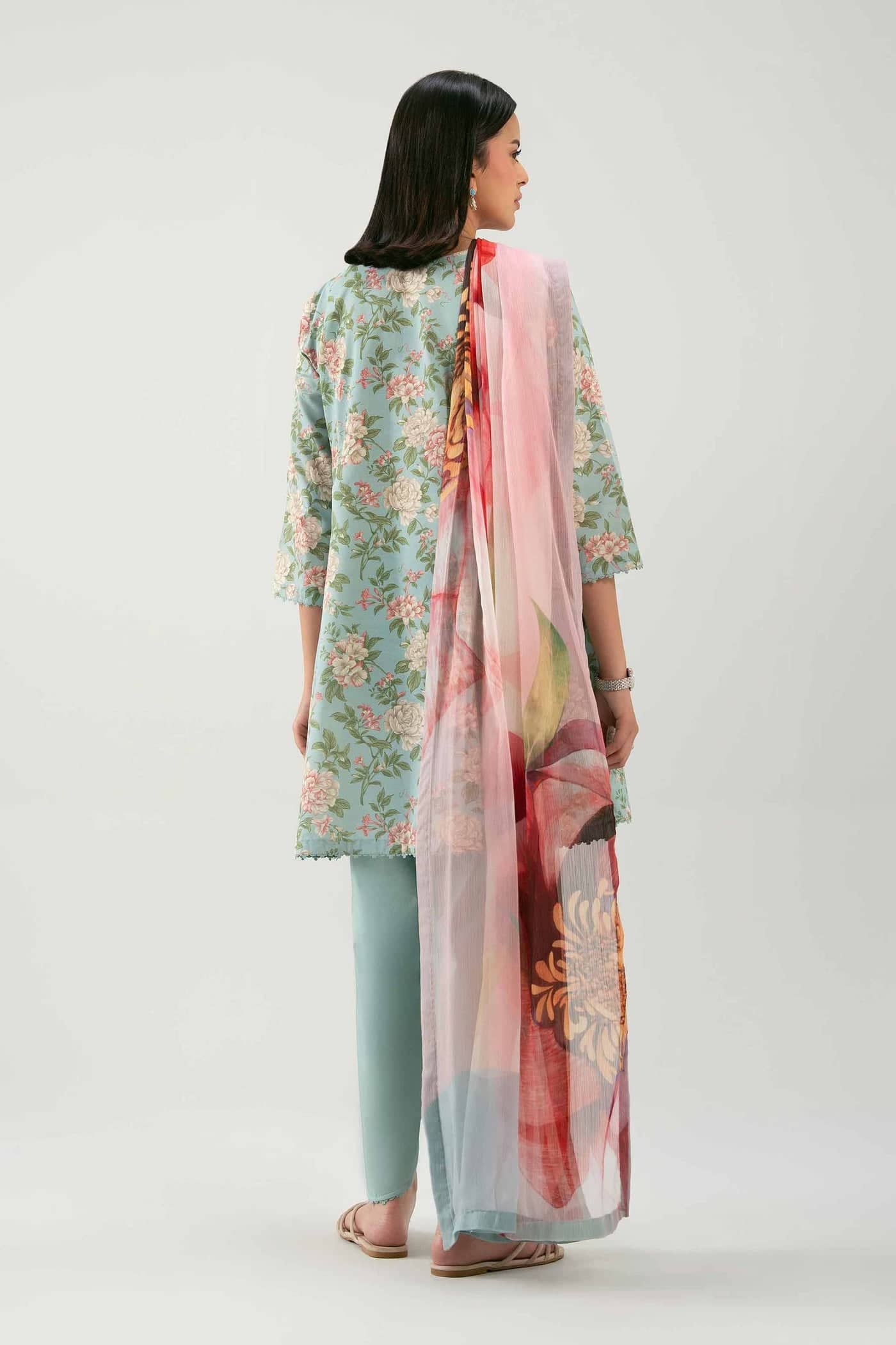 Nishat Eid Launch/42601024/Shirt Dupatta Set