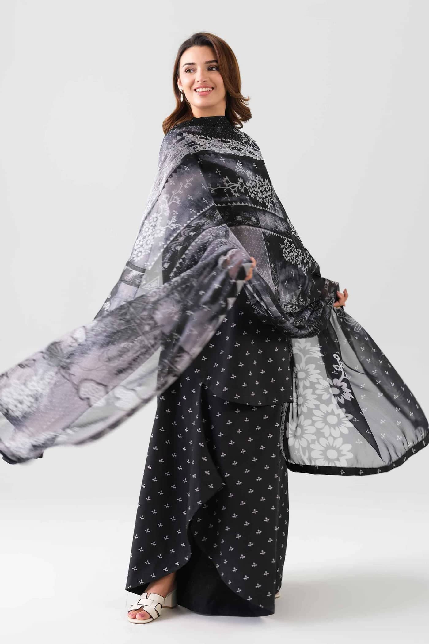 Nishat Eid Launch/42601025/Shirt Dupatta Set