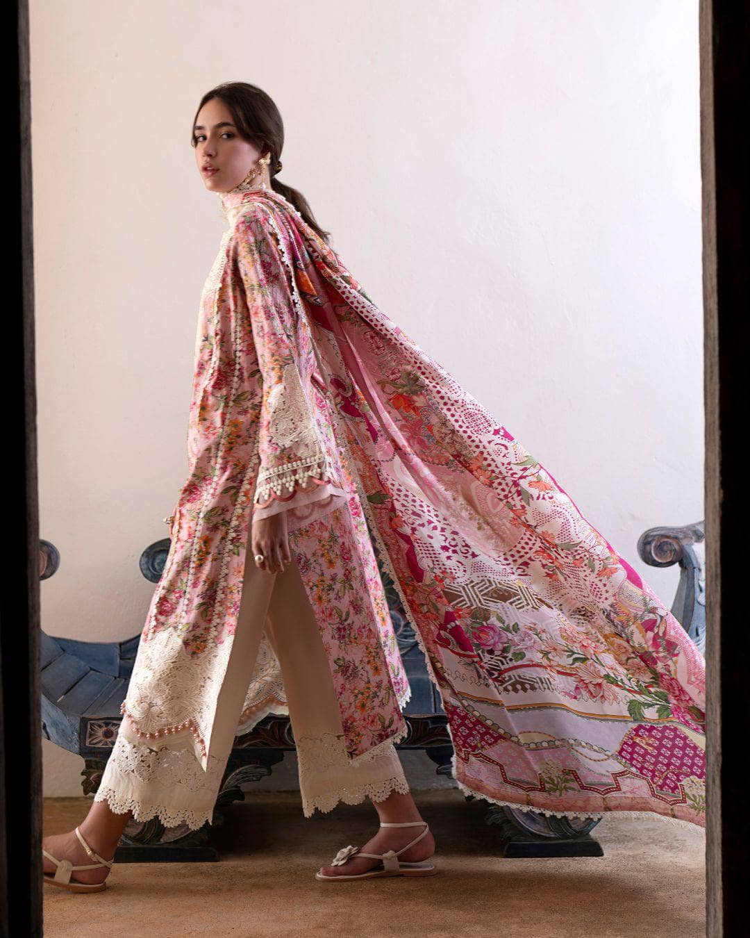Afsana Lawn by Nofha Official/Emilia/Silk Dupatta