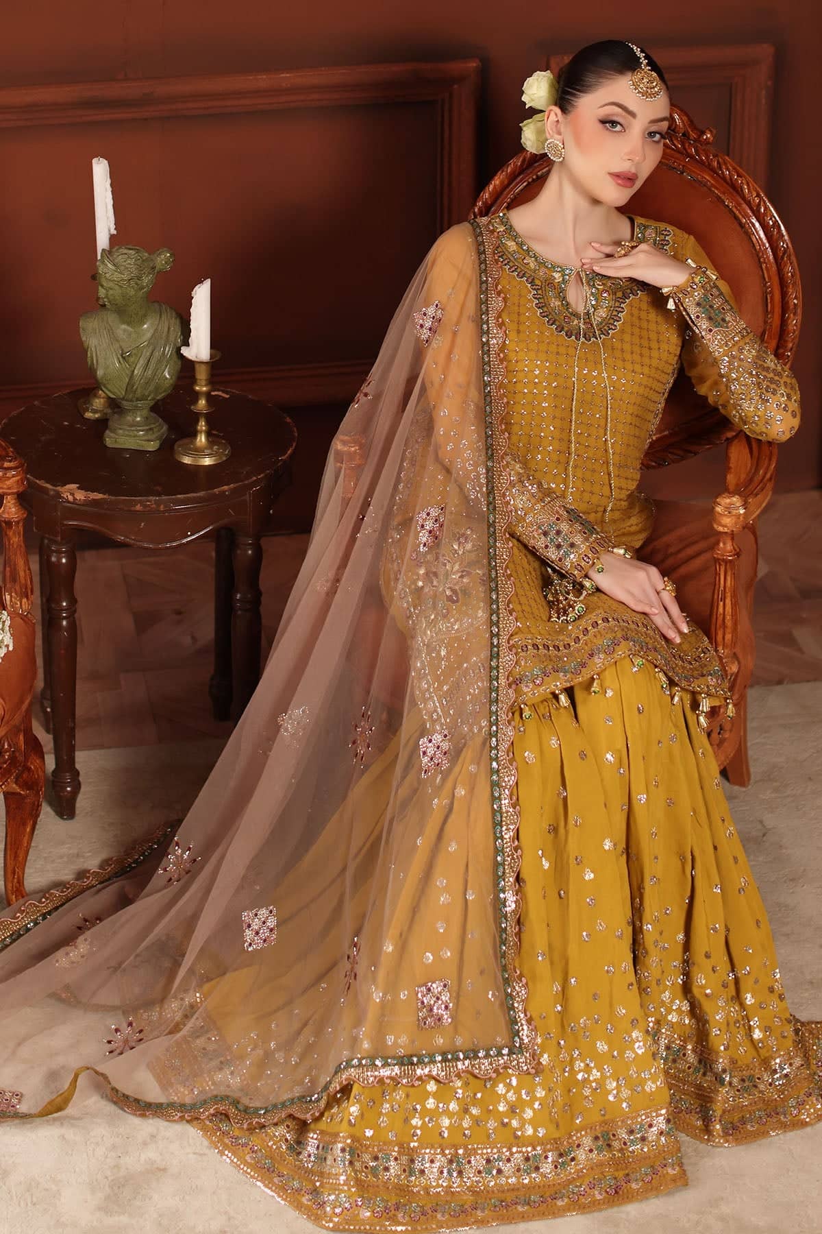 Nureh Alfaz Ready To Ship Formals Nureh Alfaz Luxury Formals/NL 92/Hand Work