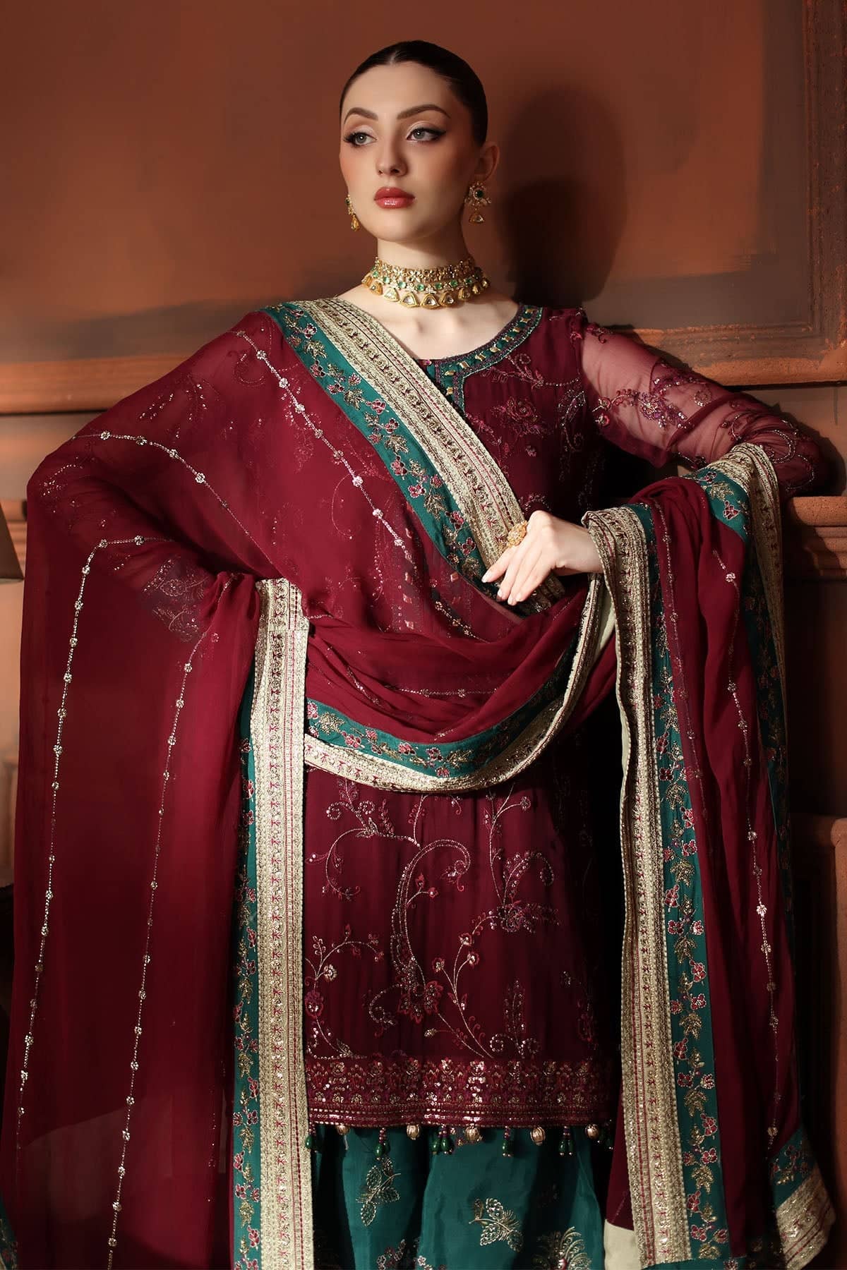 Nureh Alfaz Ready To Ship Formals Restocked/Nureh Alfaz Luxury Formals/NL 90/Hand Work