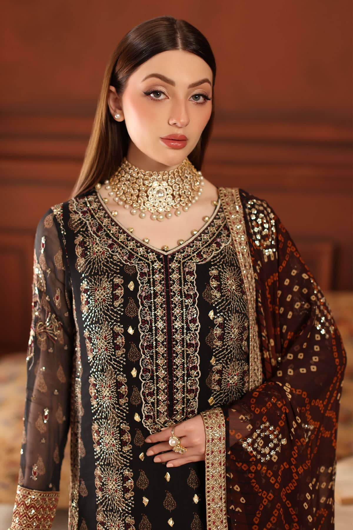 Nureh Alfaz Ready To Ship Formals Restocked/Nureh Alfaz Luxury Formals/NL 93/Hand Work