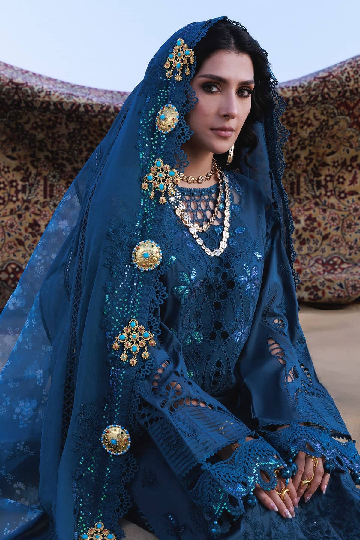 Nureh Aman Luxury Lawn/Kaia NE-229