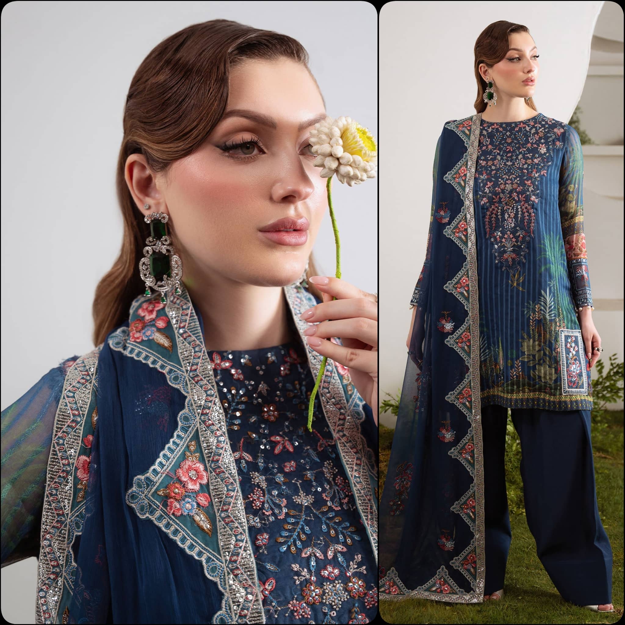 Sale‼️Open Pic/Nureh Amaya Luxury Formals Chiffon/AM -23