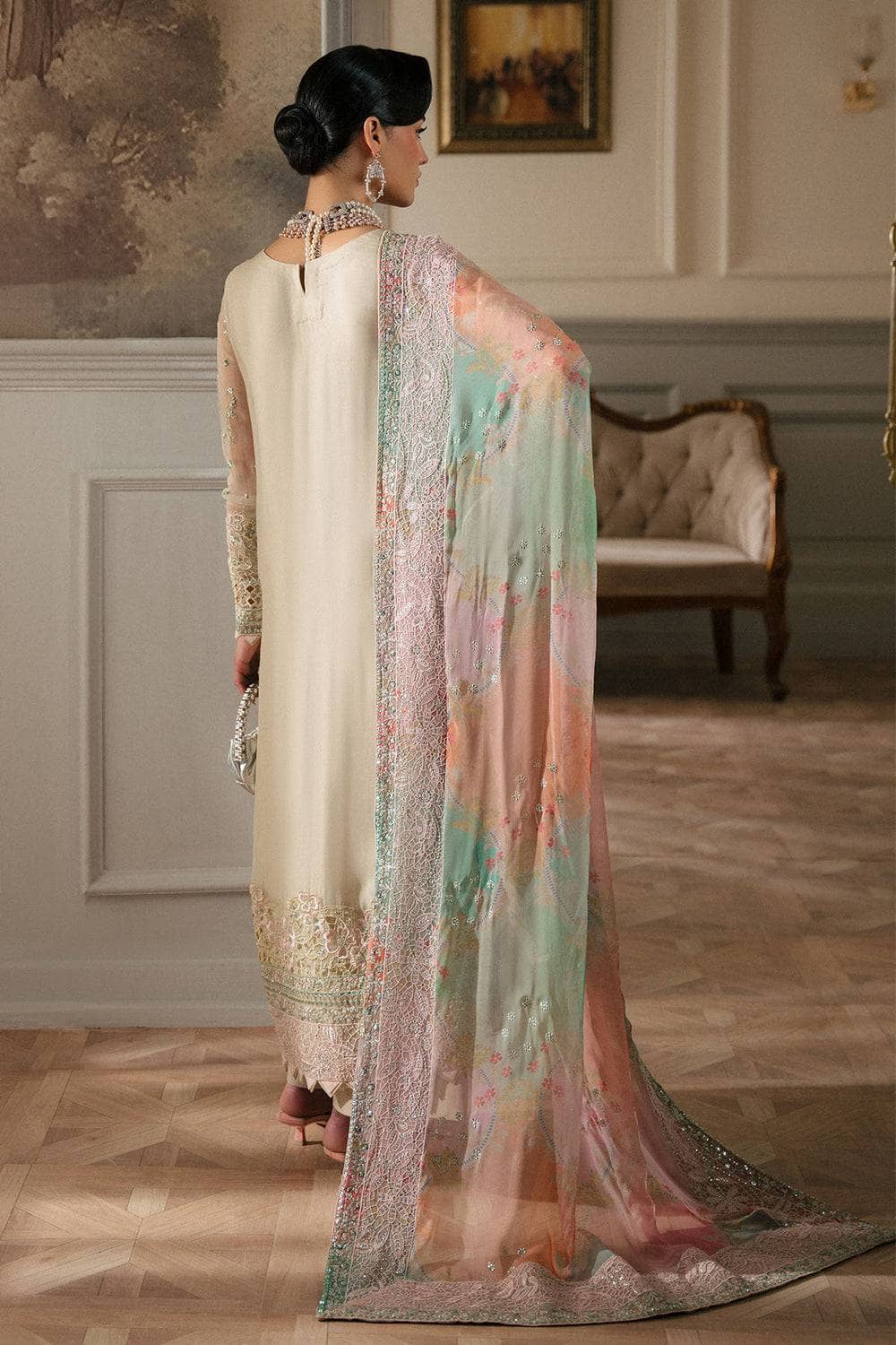 Nureh Chiffon Pakistani Suit Nureh Elanora Luxury Wedding Formals /Vol 2