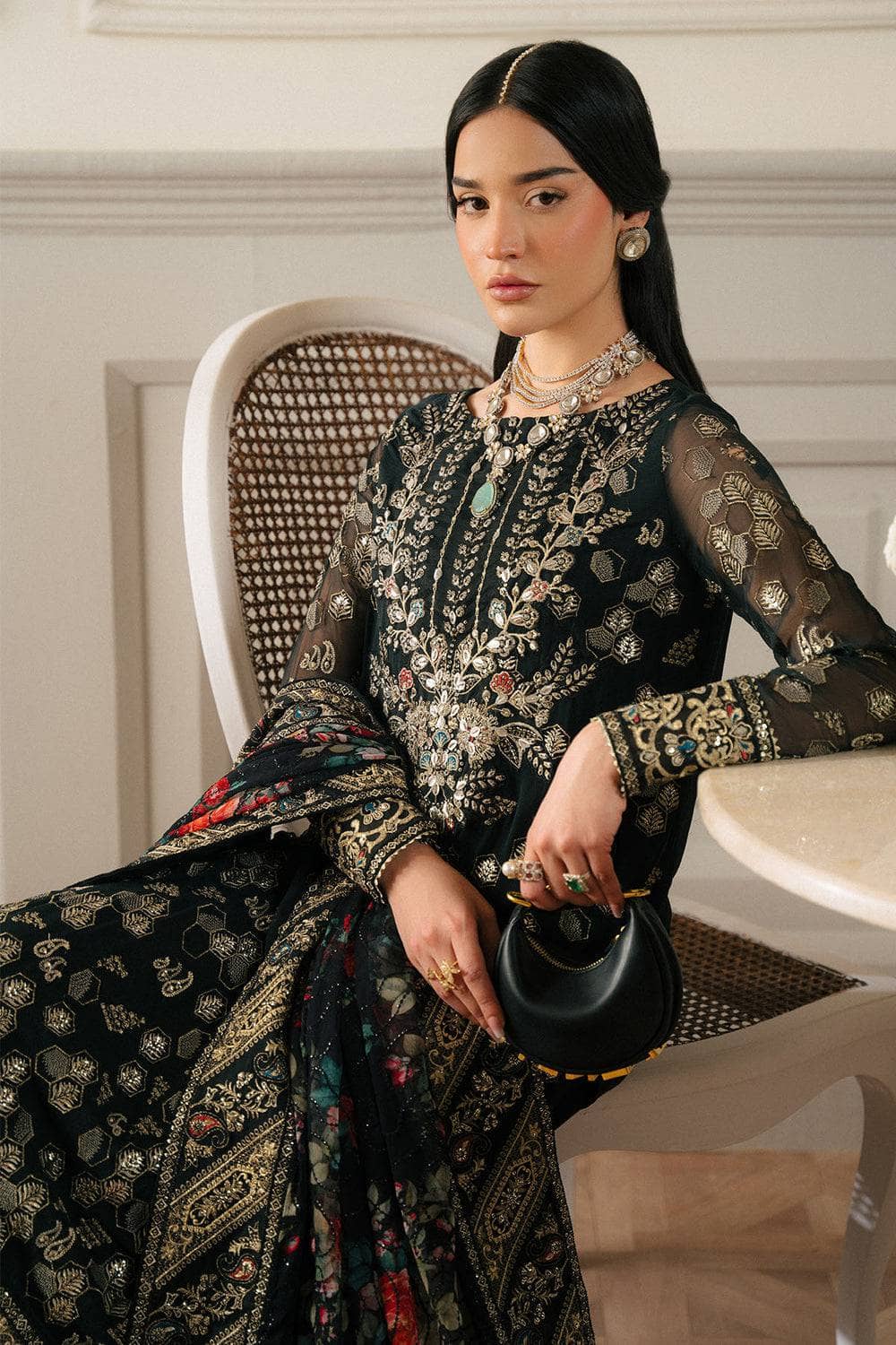 Nureh Chiffon Pakistani Suit Nureh Elanora Luxury Wedding Formals /Vol 2