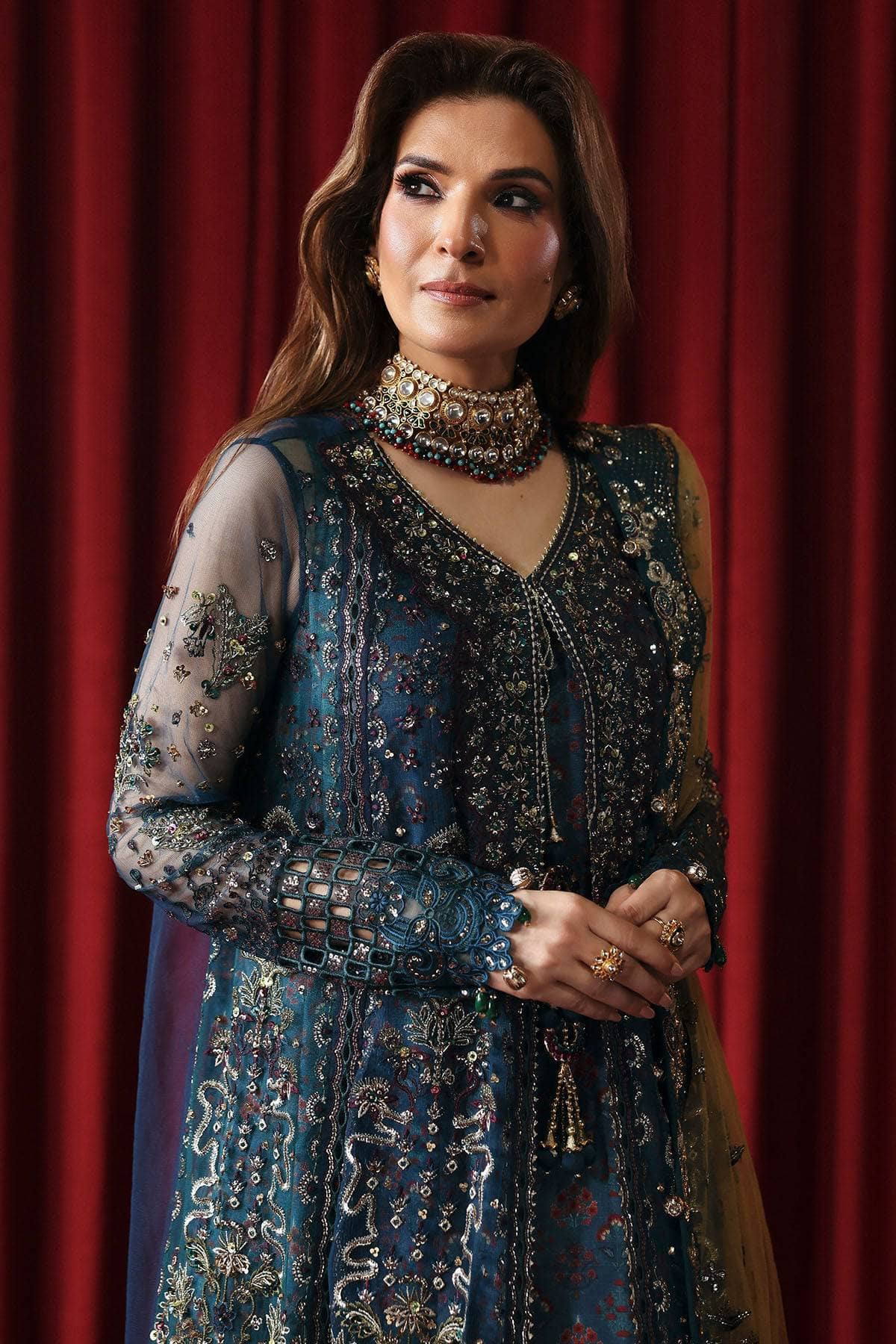 Nureh Jhoomroo Wedding Edition 25/NL-84 Resham