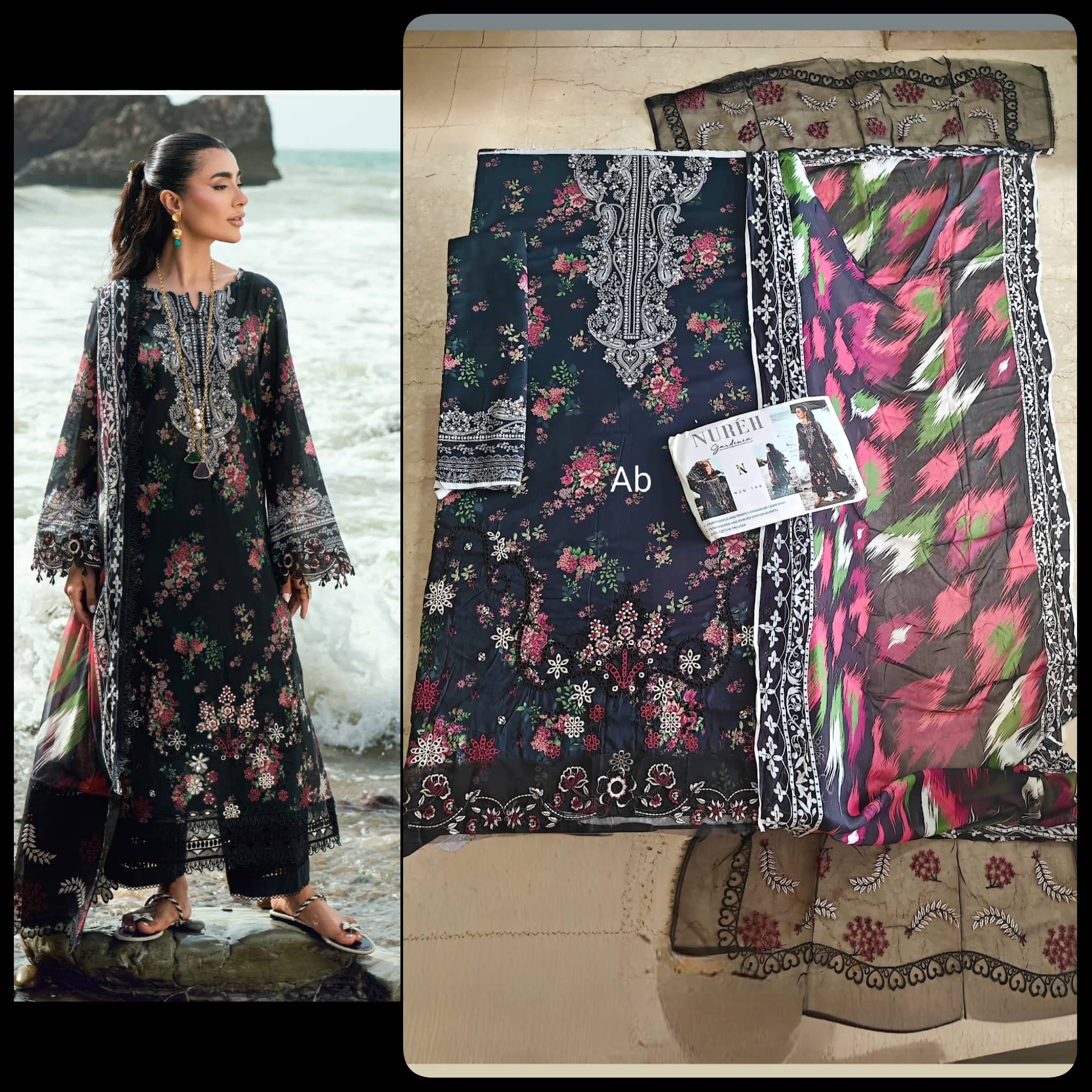 Sale‼️Open Pic/Nureh Gardenia Lawn 26/NSG-199