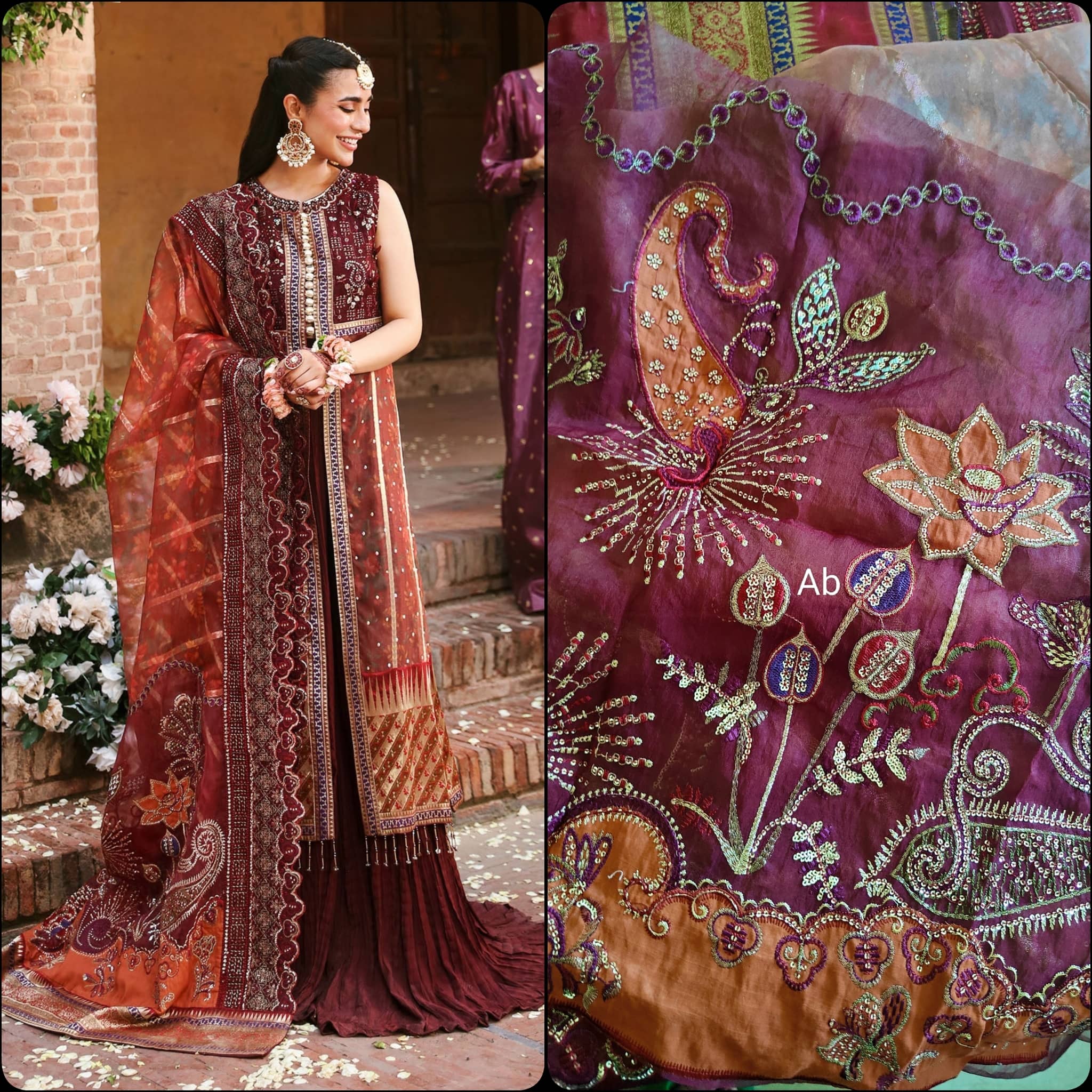 Open Pic/Sale‼️Nureh Jhoomro Wedding Festive Edition/Gehna Edition