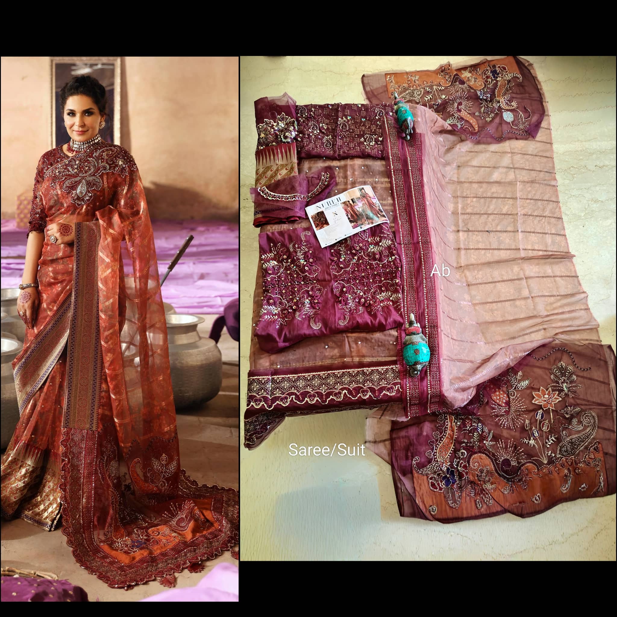 Open Pic/Sale‼️Nureh Jhoomro Wedding Festive Edition/Gehna Edition