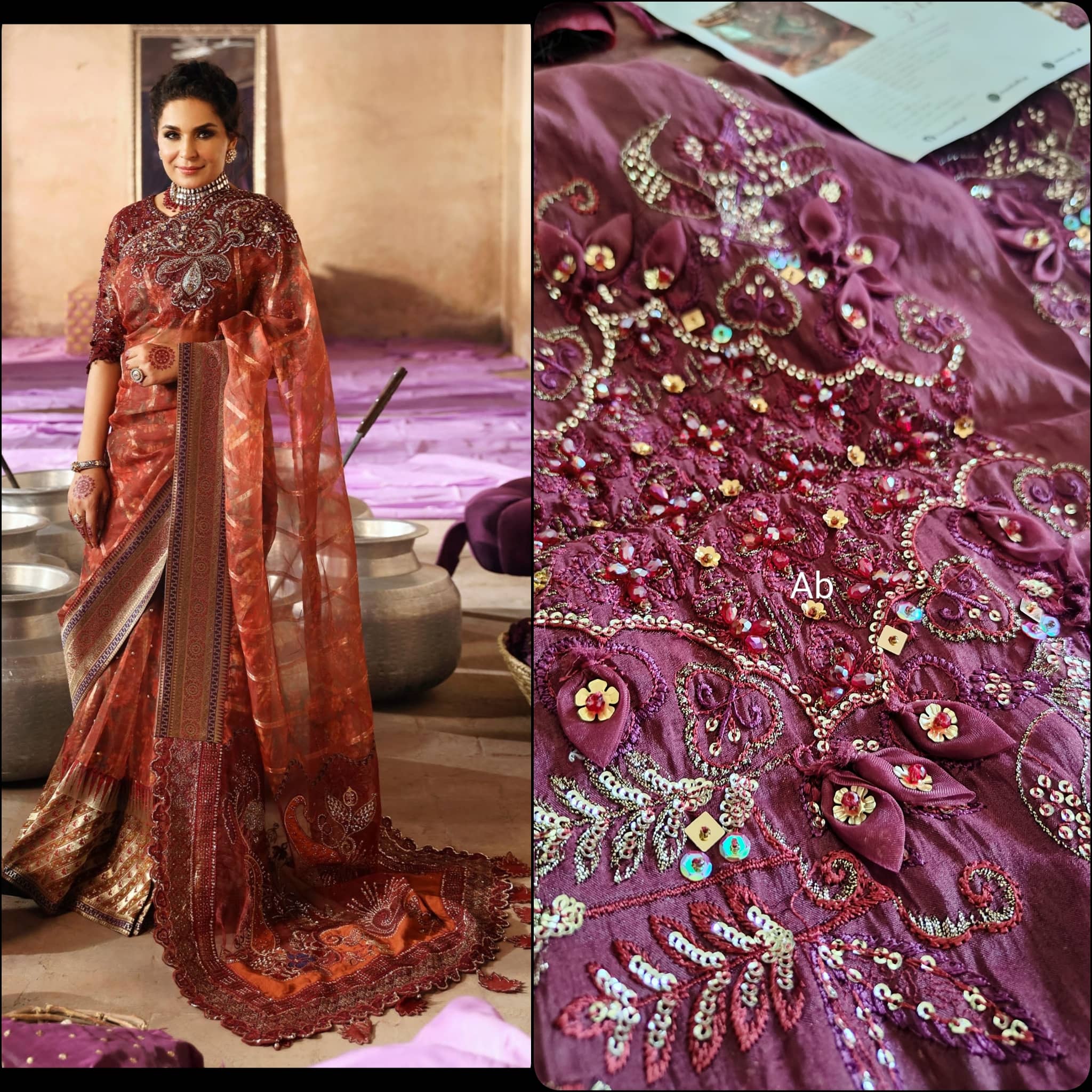 Open Pic/Sale‼️Nureh Jhoomro Wedding Festive Edition/Gehna Edition