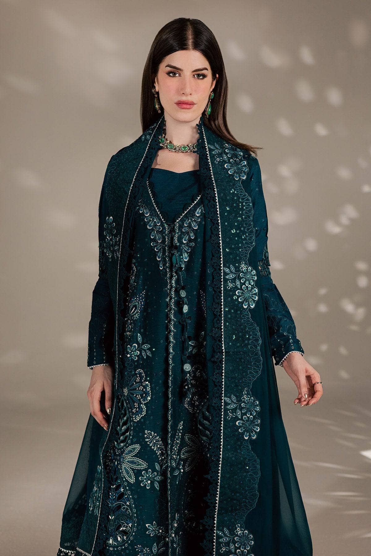 Nureh Silk 26/Premium Silk/Hand Embellished/S-33