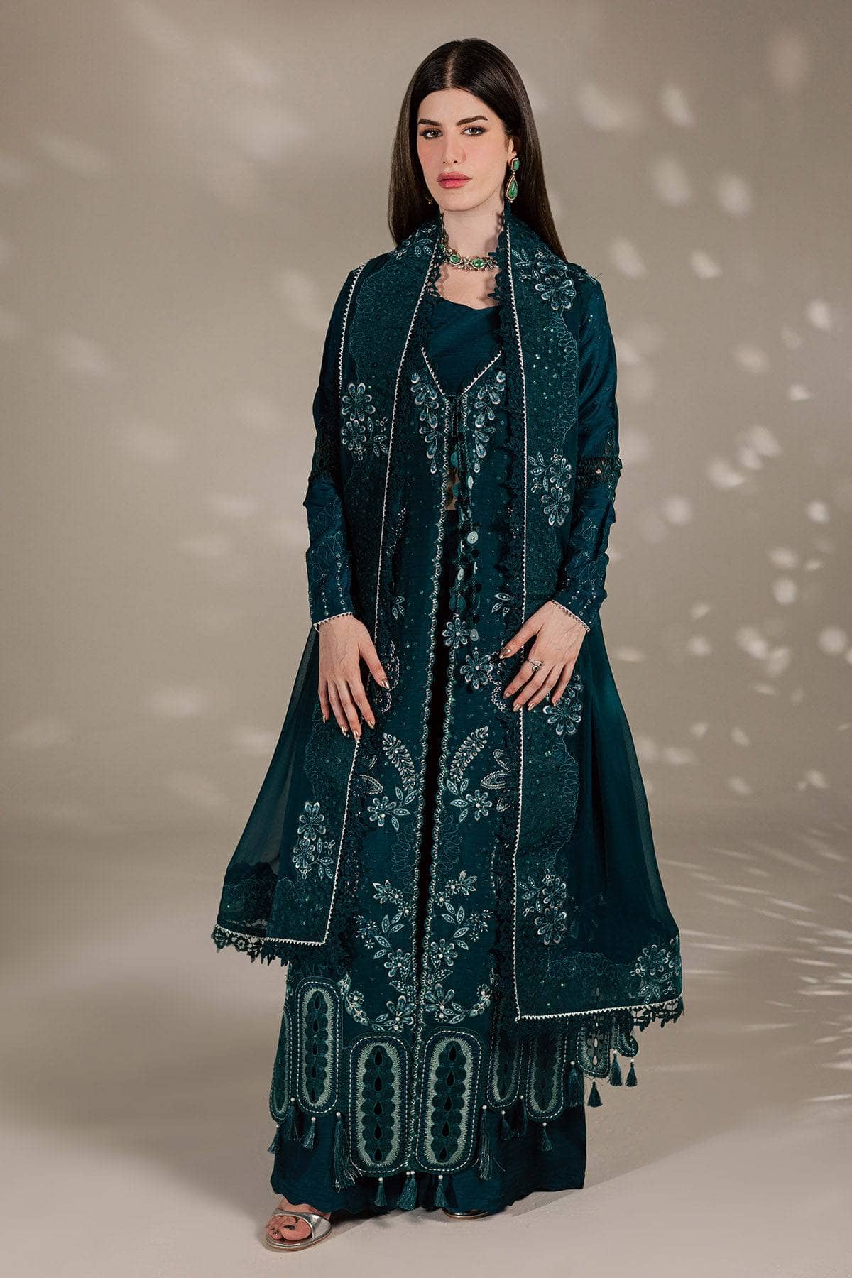 Nureh Silk 26/Premium Silk/Hand Embellished/S-33