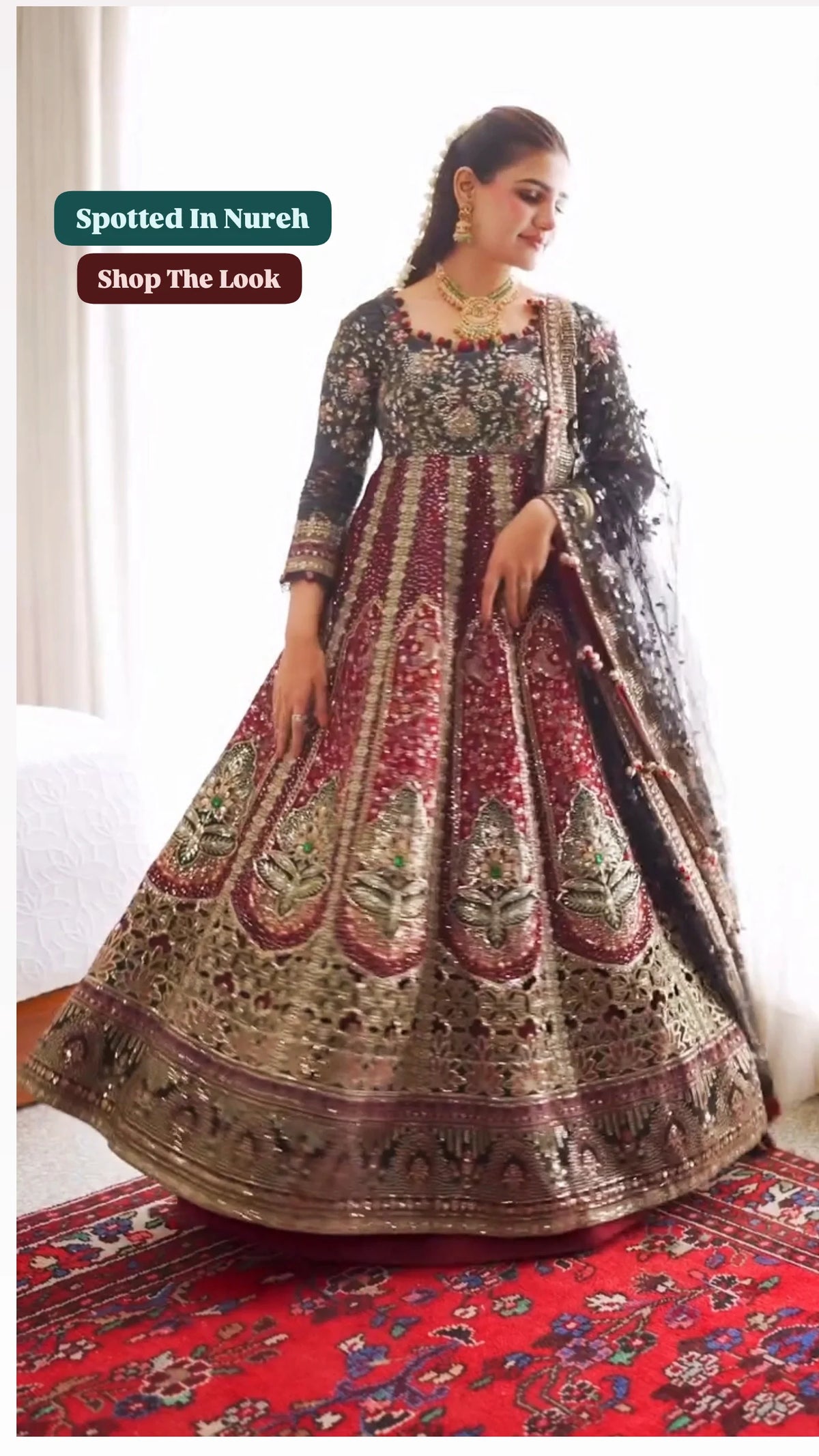 Spotted in Hot 🔥 Seller/Nureh Jhoomro Wedding Formals 26/NL-95/Imara