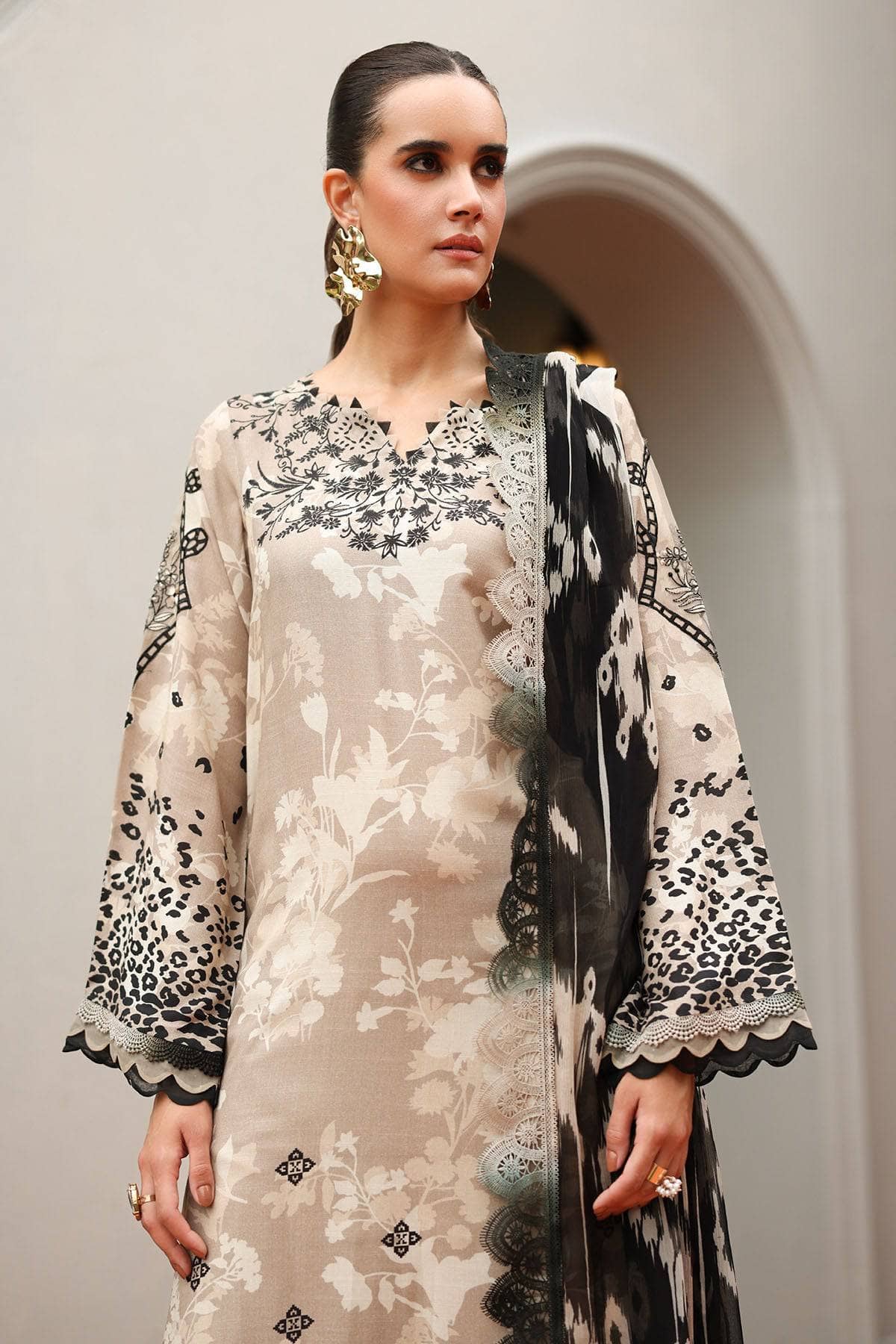 Nureh Daily Delight Embroideried Viscose/23