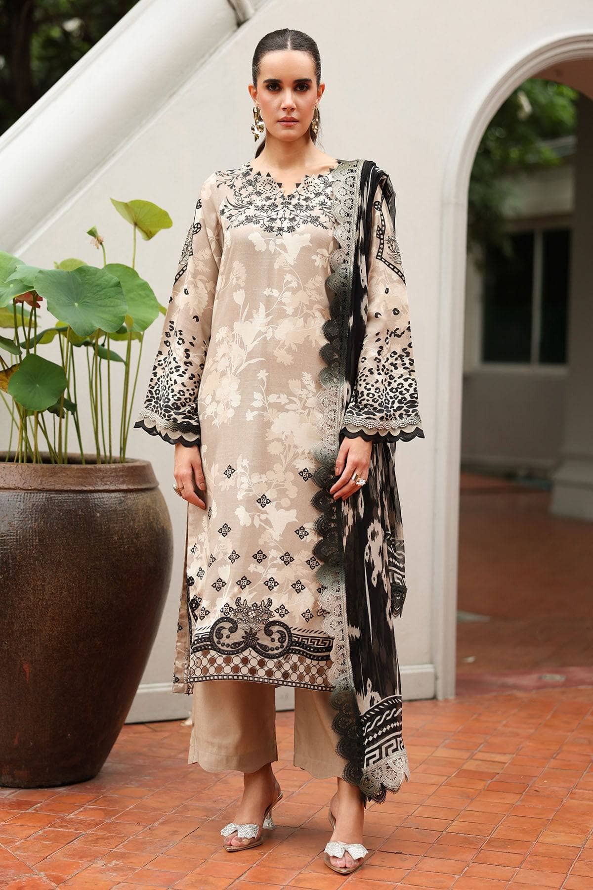 Nureh Daily Delight Embroideried Viscose/23