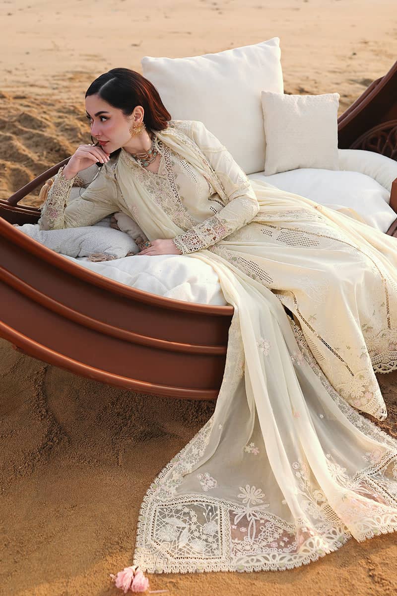 Qalamkar Sahil Luxury Lawn 26/SA-03 SAFA