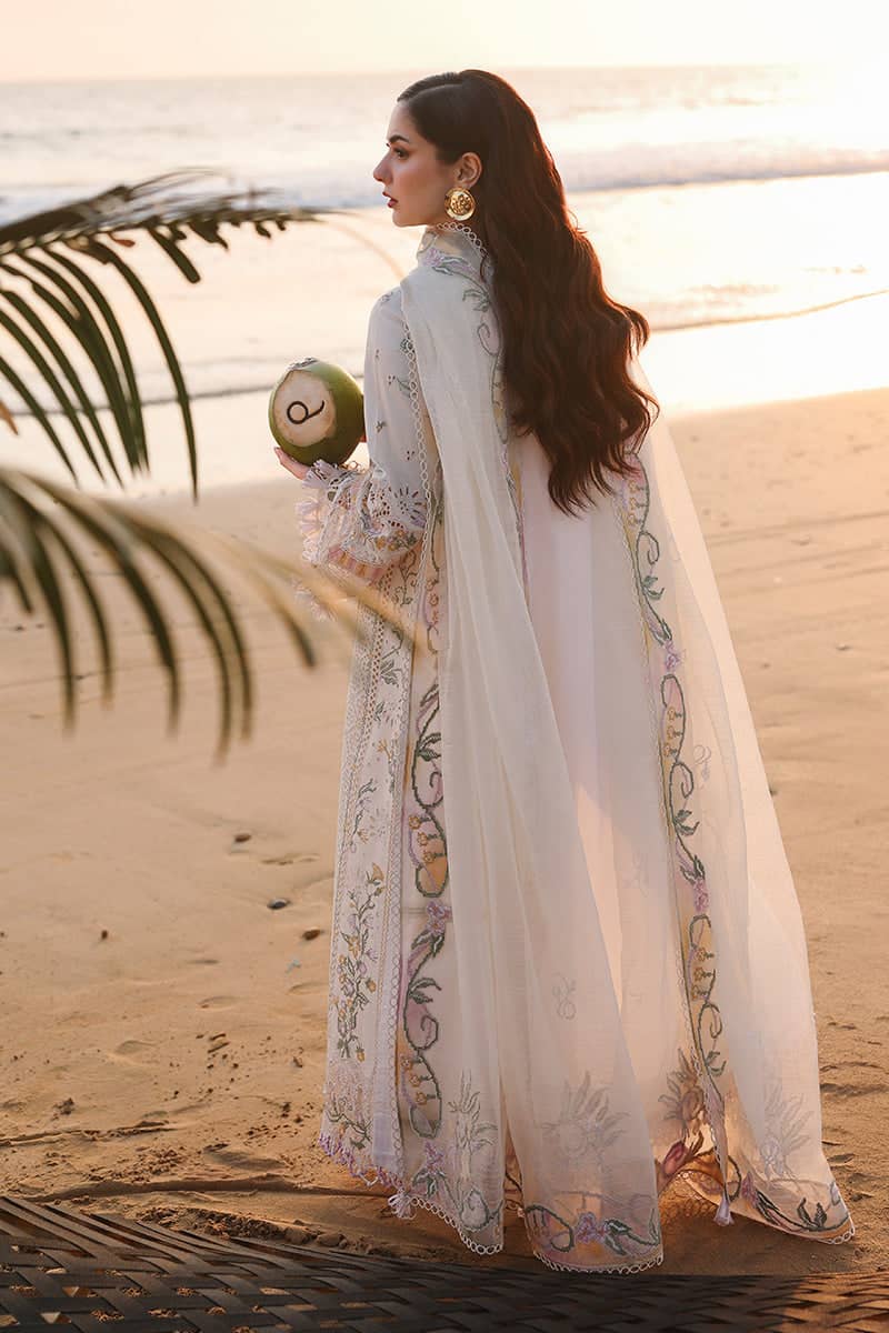 Restocked/Qalamkar Sahil Luxury Lawn 26/SA-10 ILARA