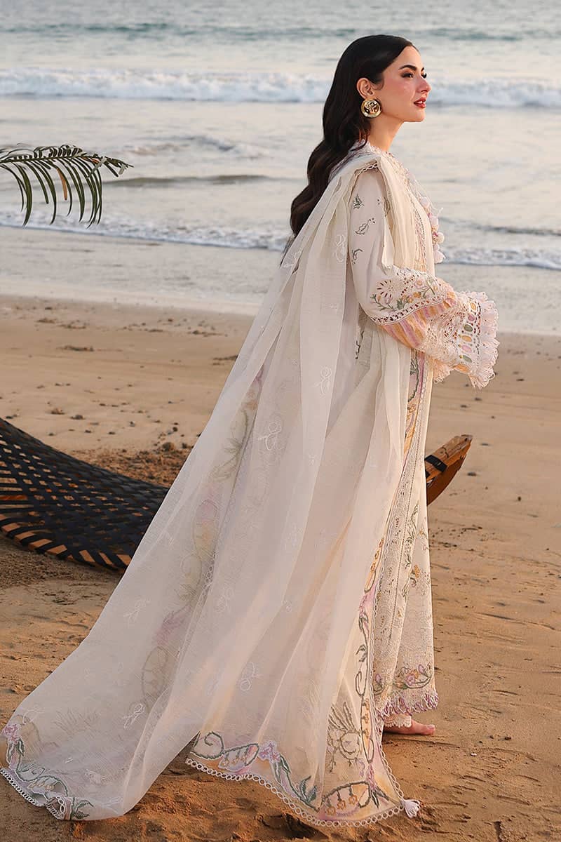 Restocked/Qalamkar Sahil Luxury Lawn 26/SA-10 ILARA