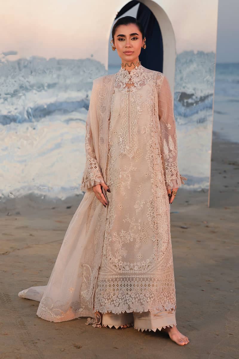 Restocked/Qalamkar Sahil Luxury Lawn 26/SA-15 NEHAN