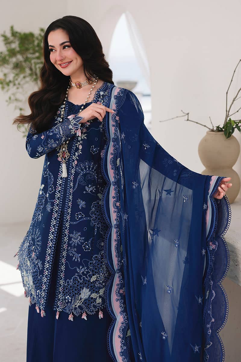Restocked/Qalamkar Sahil Luxury Lawn 26/SA-16 ESMA
