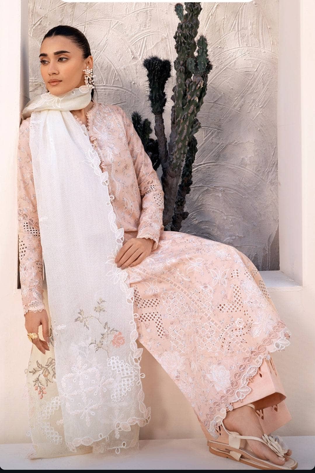 Qalamkar Lawn Pakistani Suits Qalamkar Q Line Lawn 25/QM-12 Miso