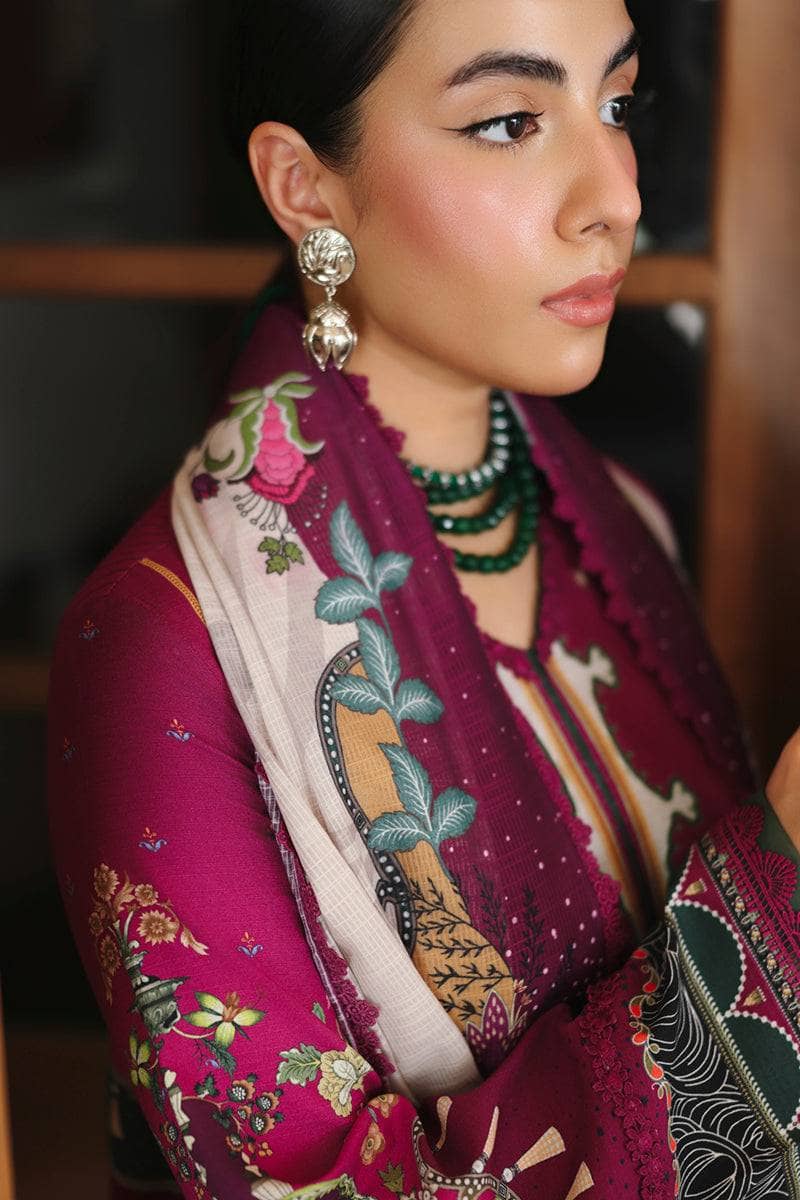 Qalamkar Q Print Fall 25/QW-04 (B) LACEY