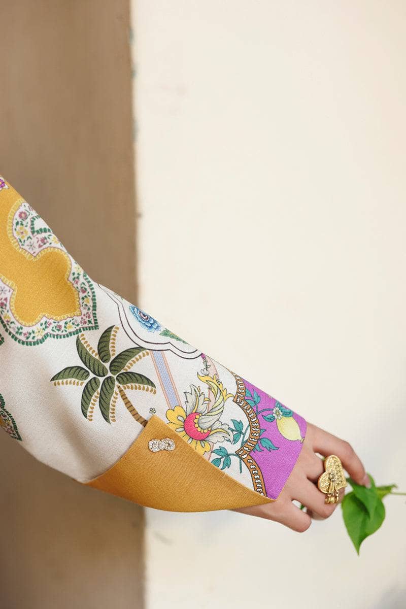 Qalamkar Q Print Fall 25/QW-07 (A) CELINA