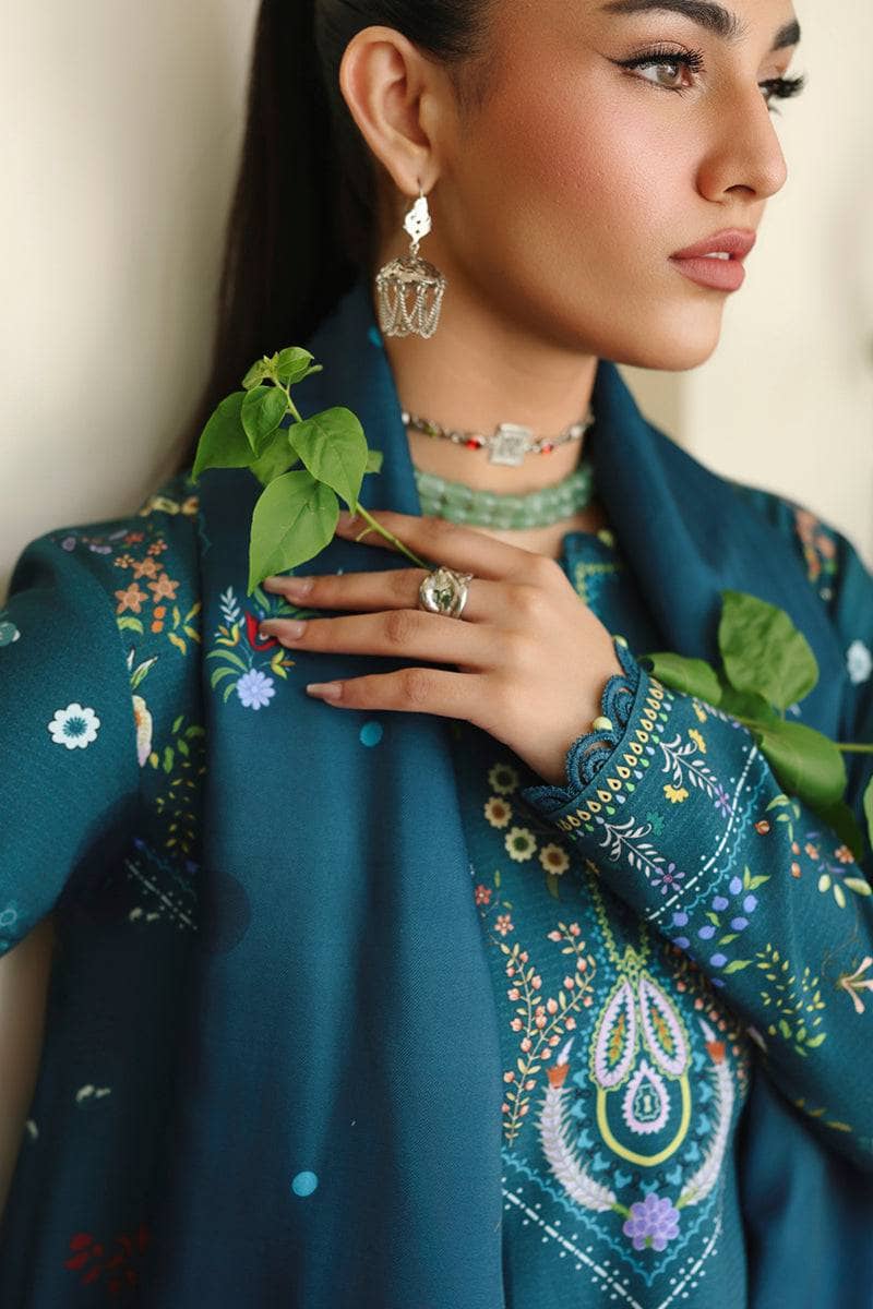 Restocked/Qalamkar Q Print Fall/QW-05 (B) AMIEL