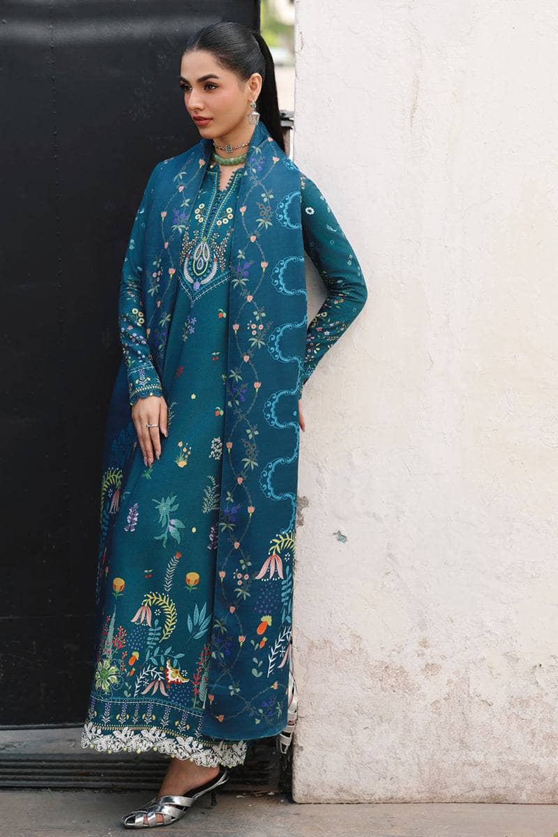 Restocked/Qalamkar Q Print Fall/QW-05 (B) AMIEL